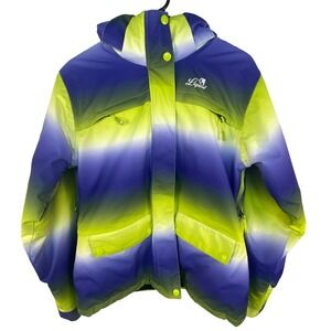 LIQUID Freerider Snowboard Jacket Mens Medium‎ Hooded Waterproof Insulated Ski